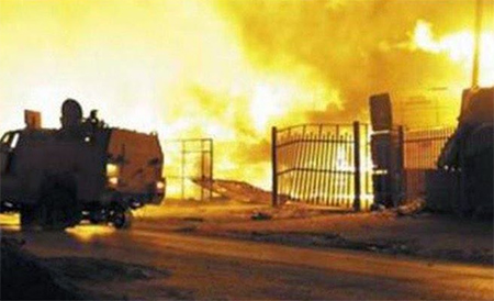 Una cadena de ataques terroristas contra fuerzas de seguridad en Egipto